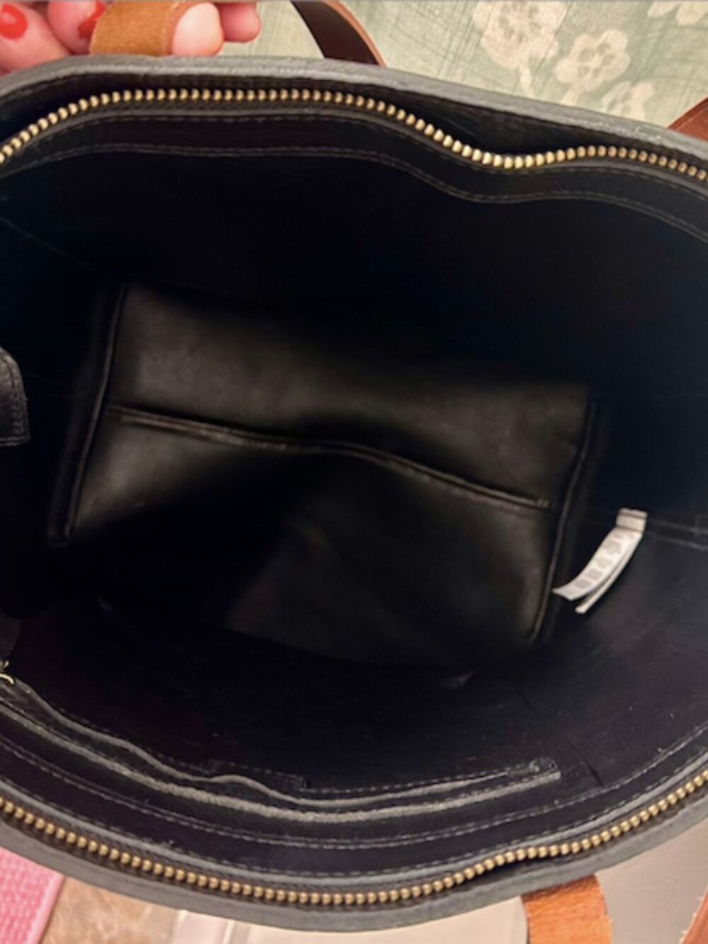 NEW! Madewell Zip-Top Medium Transport Tote - Picture 3 of 3